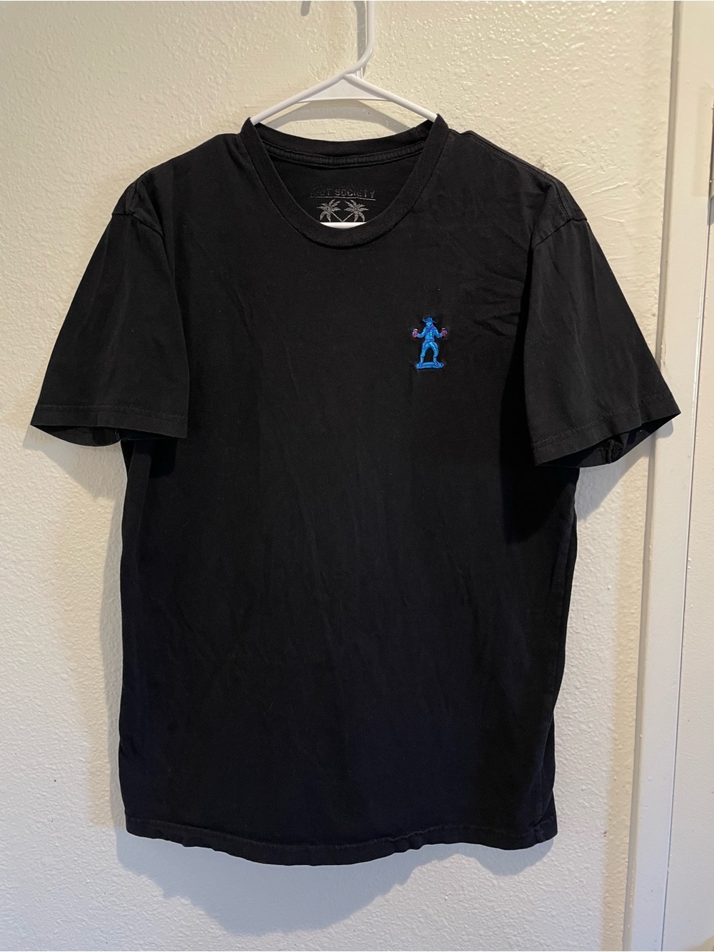 🤠 Riot Society Neon Cowboy Party Bear Double Solo Cup Tee M 🍻